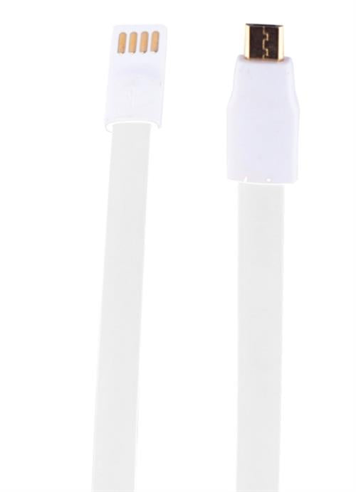 Whizzy White  Extra Long Micro Usb Charge And Data Sync Cable