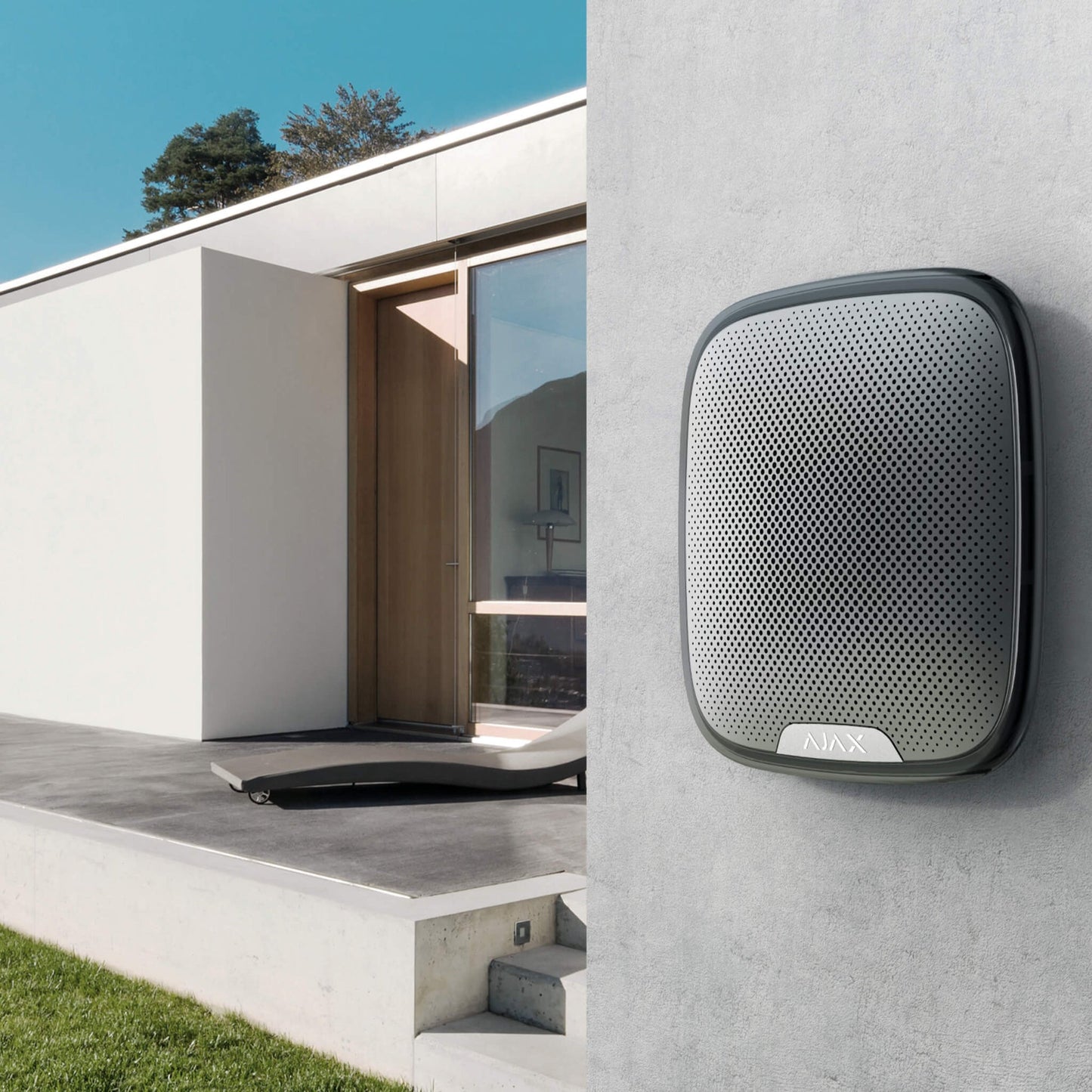 Ajax - StreetSiren Black - wireless outdoor siren - Guards On Duty Shop & Security Guards
