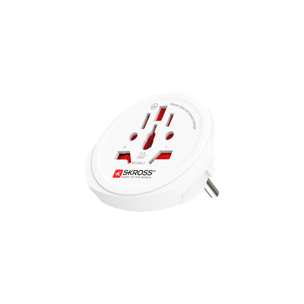 SKROSS TRAVEL ADAPTER WORLD TO EUR(1.500211-E)