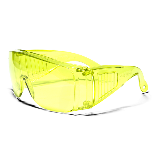 Pinnacle Spectacle Wrap Around Amber