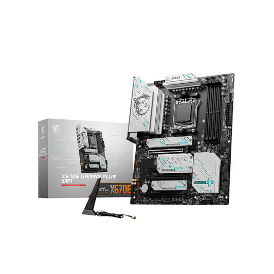 MSI X670E GAMING PLUS WIFI AMD AM5 ATX Gaming Motherboard - Guards On Duty Shop & Security Guards