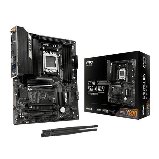 ASRock X870 A-Pro WiFi AMD AM5 ATX Gaming Motherboard - Guards On Duty Shop & Security Guards