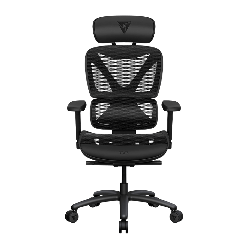 Thunderx3 XTC Ergonomic Chair - Mesh Black (TEGC-3054101.11).