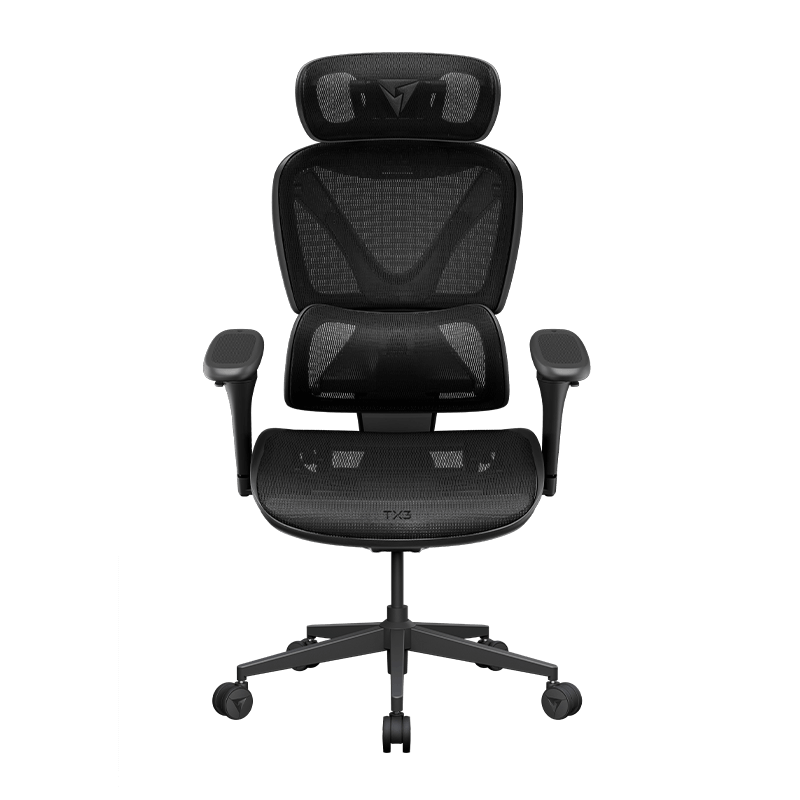 Thunderx3 XTC PRO Ergonomic Chair - Mesh Black (TEGC-3091101.11).