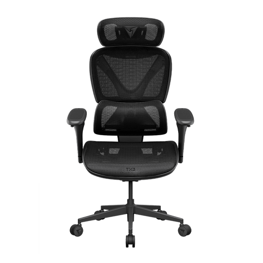 Thunderx3 XTC PRO Ergonomic Chair - Mesh Black (TEGC-3091101.11).