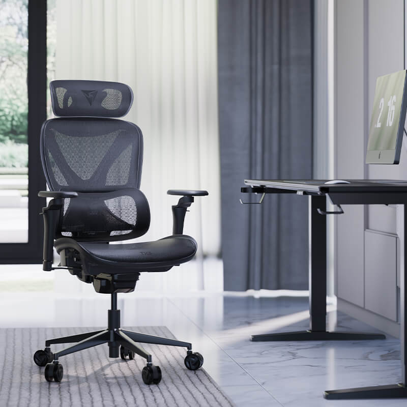 Thunderx3 XTC PRO Ergonomic Chair - Mesh Black (TEGC-3091101.11).