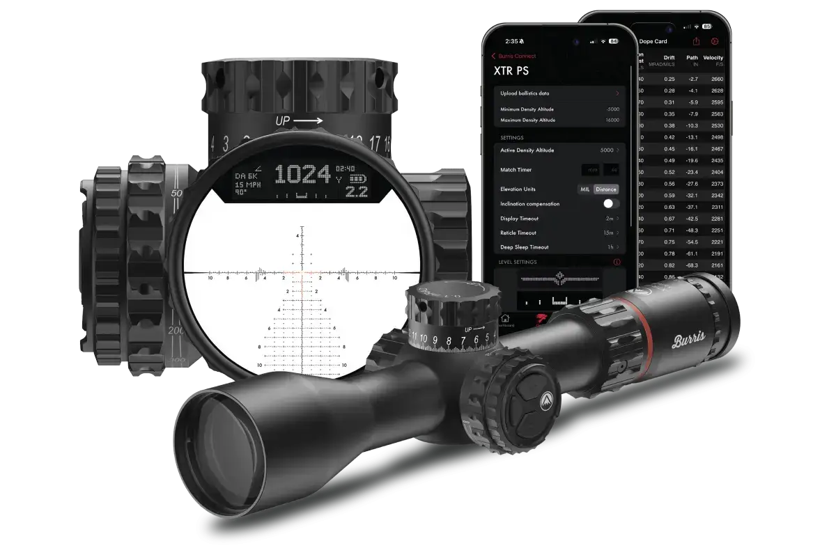 BURRIS SCOPE XTR PS 5.5-30X56 iSCR2 MIL