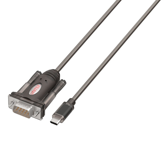 Unitek 1.5m Type-c to Serial Adapter Blk (y-1105k) — Unitek | Guards on Duty Shop