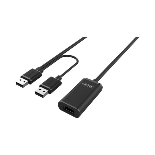 Unitek 5m Usb2.0 Active Ext Cable Black (y-277) — Unitek | Guards on Duty Shop