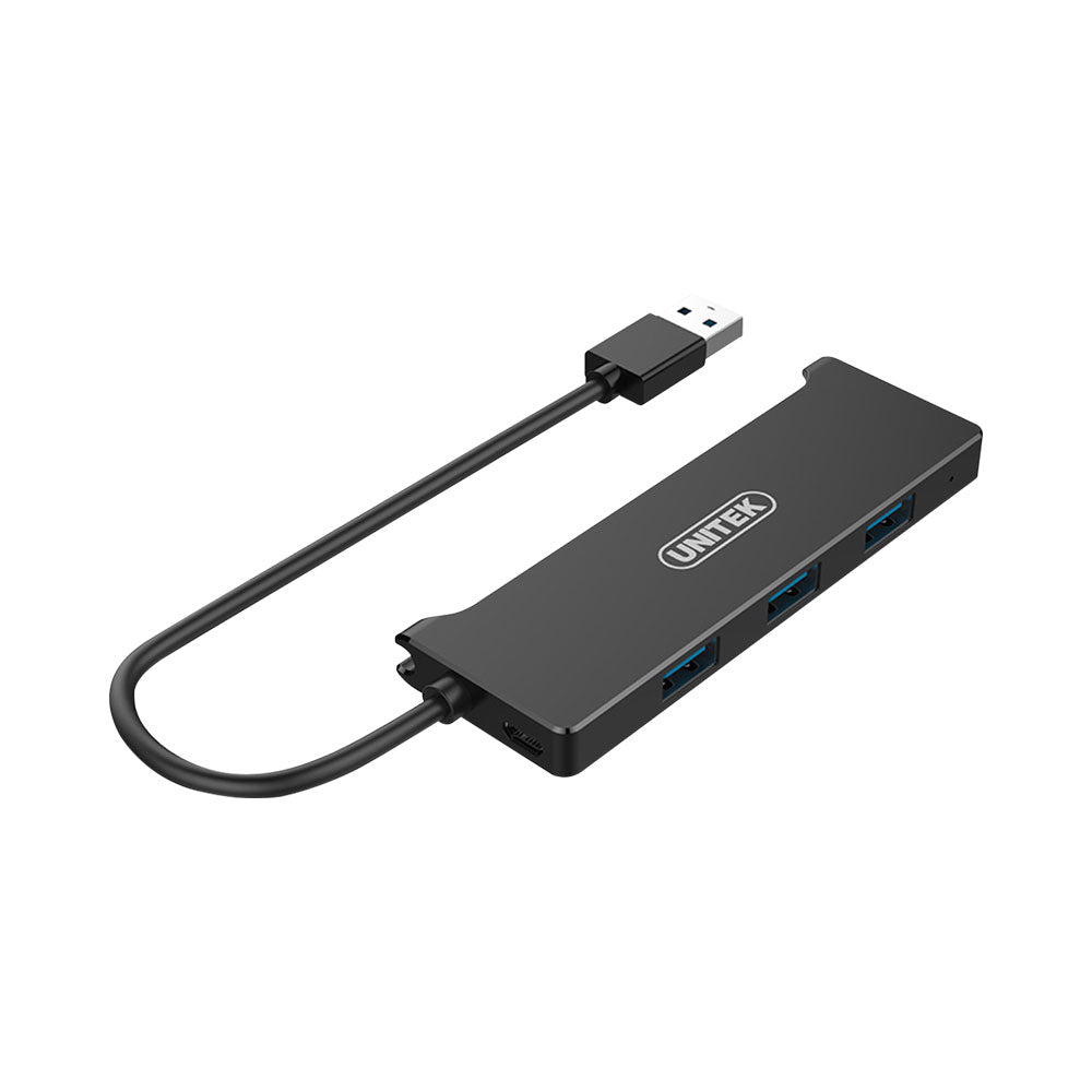 Unitek Usb3.0 4-port Hub Black (y-3145bk) — Unitek | Guards on Duty Shop