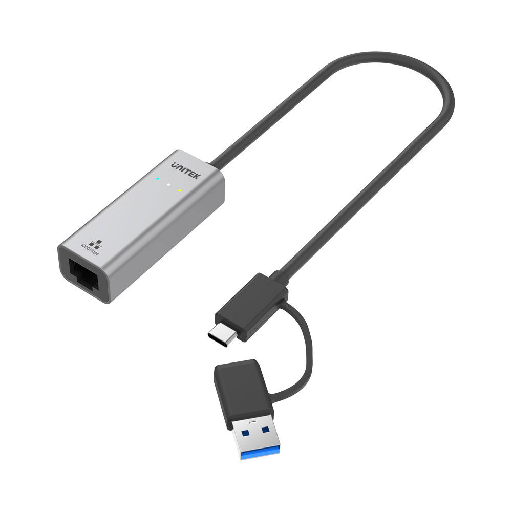 Unitek Usb3.1 Type-c Gb Conv Wth Adap Gy(y-3465a) — Unitek | Guards on Duty Shop