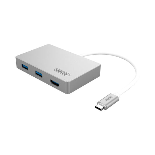 Unitek Usb3.0 Type-c, 3-p Usb, 1-p Hdmi (y-3707) — Unitek | Guards on Duty Shop