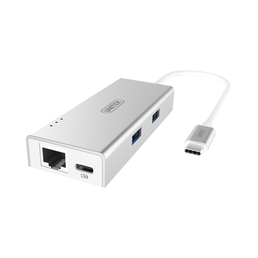 Unitek Usb3.0 Type-c, 2-port Usb, Gb Lan (y-9106) — Unitek | Guards on Duty Shop