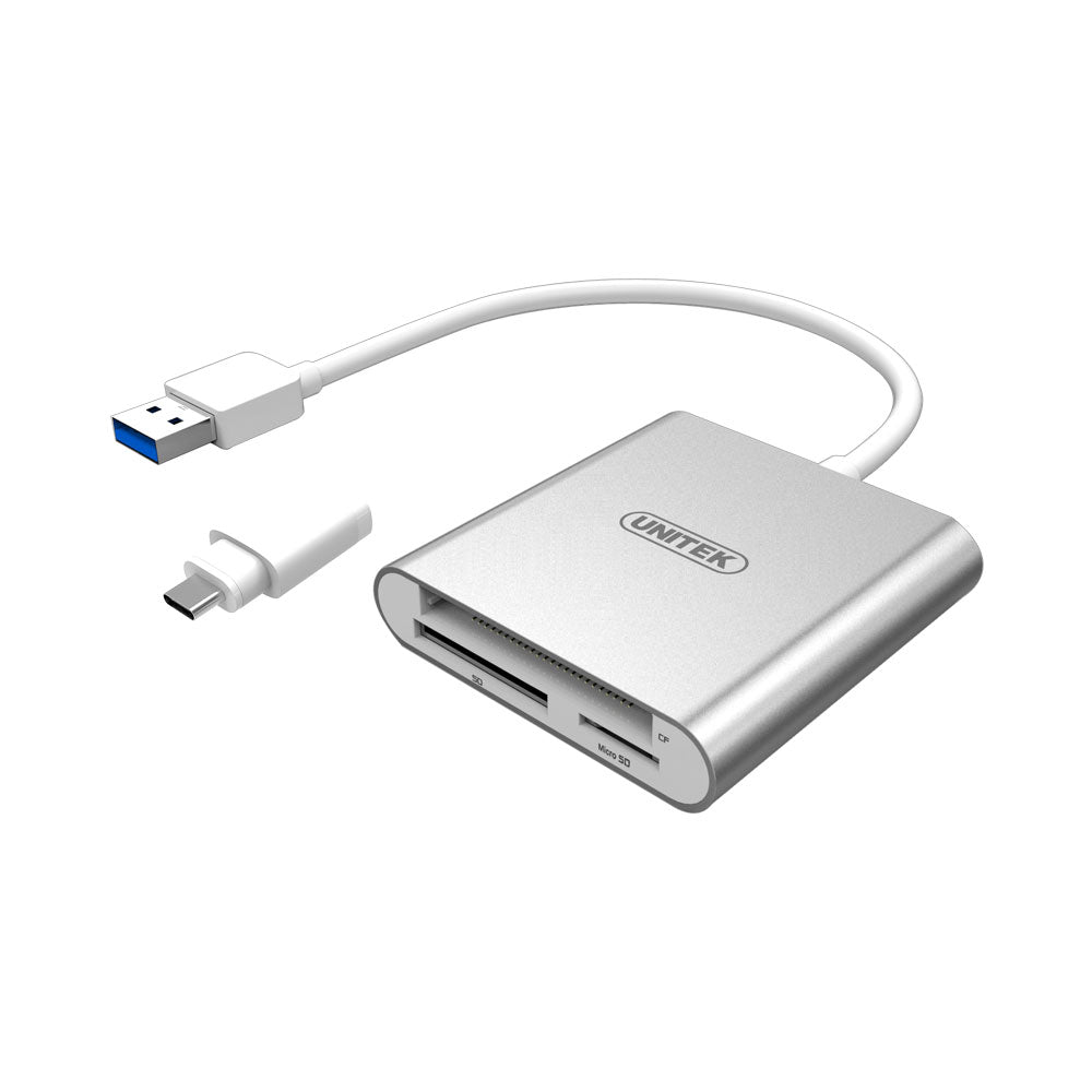 Unitek Usb3.0 Type-c Multi Card Reader (y-9313d) — Unitek | Guards on Duty Shop
