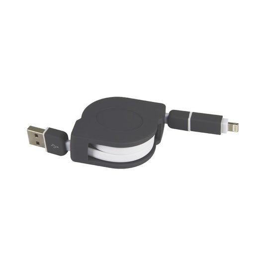 Unitek 1m Usb to Lightning Cable Retract(y-c440d) — Unitek | Guards on Duty Shop