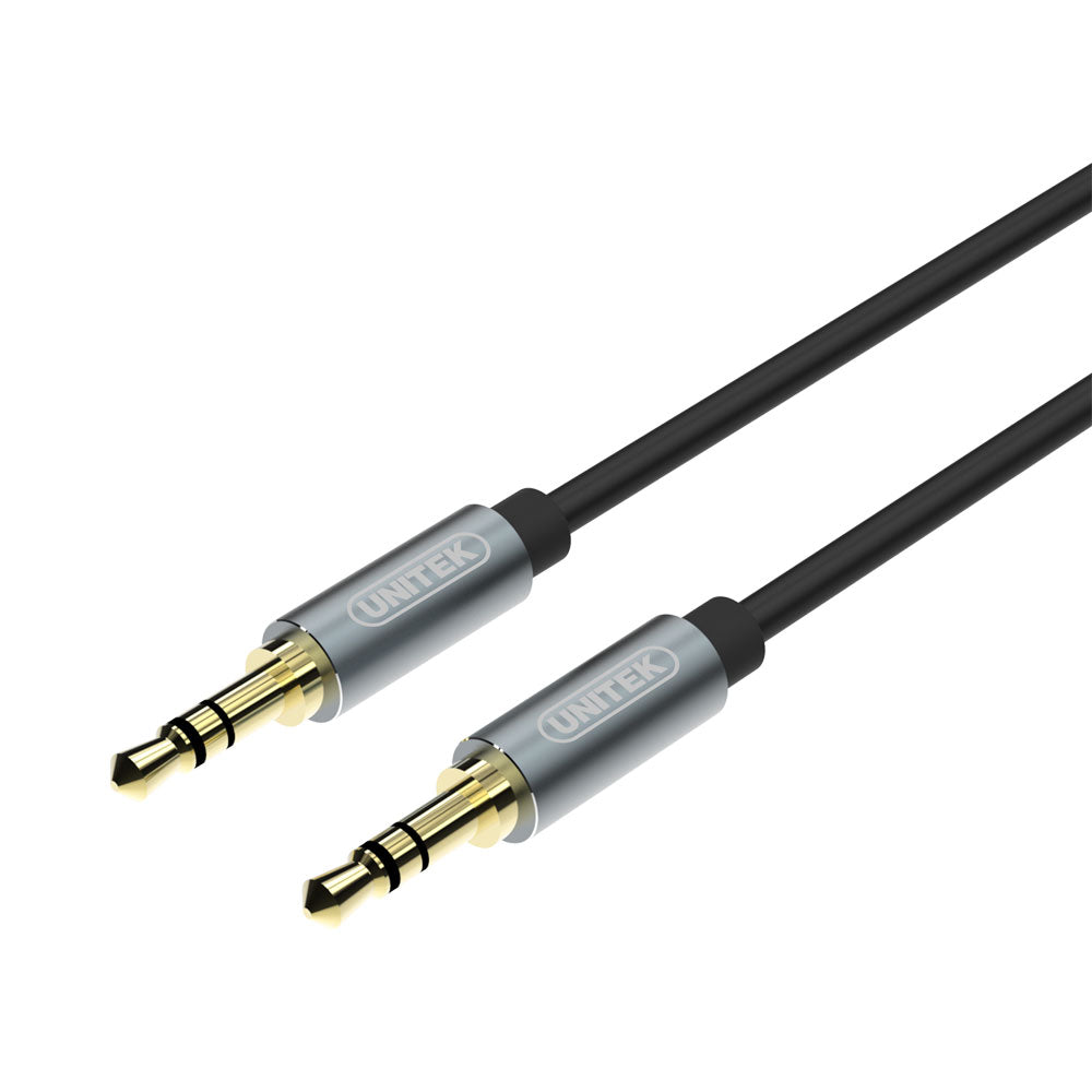 Unitek 1.5m 3.5mm Stereo Audio Cable Mm(y-c922abk) — Unitek | Guards on Duty Shop