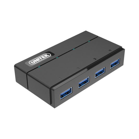 Unitek Usb3.0 4-port Hub 12v2a Blk (y-hb03001) — Unitek | Guards on Duty Shop