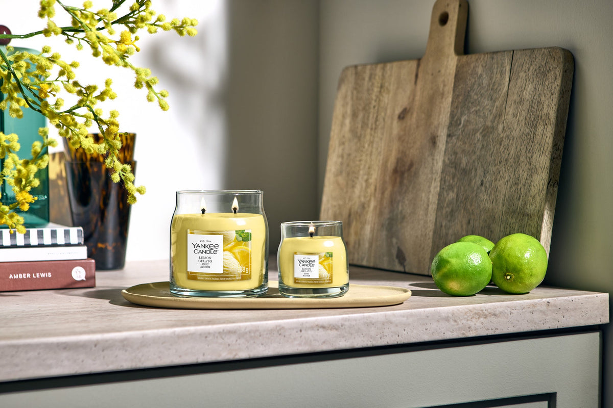 Yankee Candle Signature Small Jar Candle - Lemon Gelato