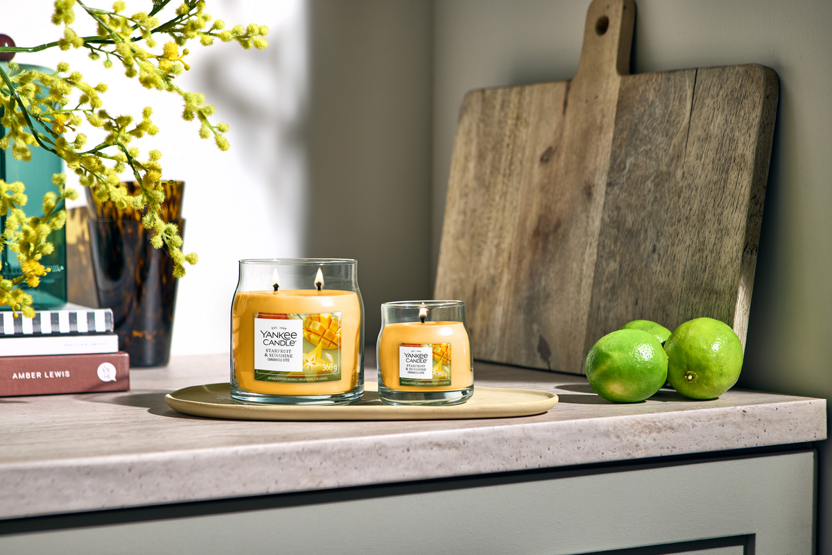 Yankee Candle Signature Small Jar Candle - Starfruit & Sunshine