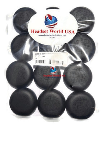 Yealink Leatherette Ear Cushions For WH6X, YHS36 And UH36 Series (1 Set Of 12 Pcs) (EOL)