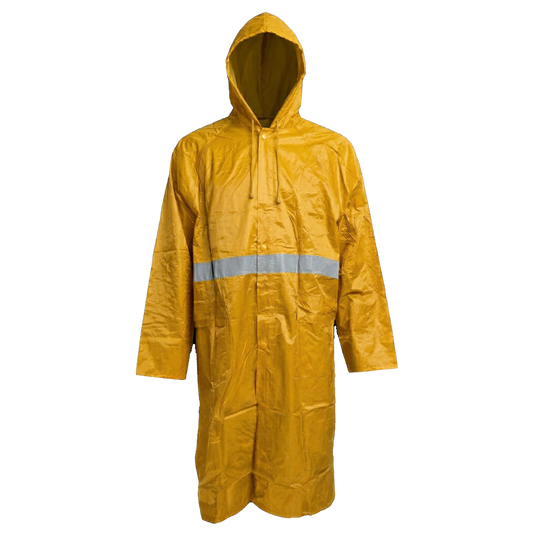 Pinnacle Oxford Rubberised Rain Coat Yellow (M – 3XL) (Pack of 2)