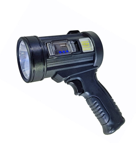 ZA-368 Bright Spotlight LED T6 800 Lumen Side Worklight USB-C Rechargeable