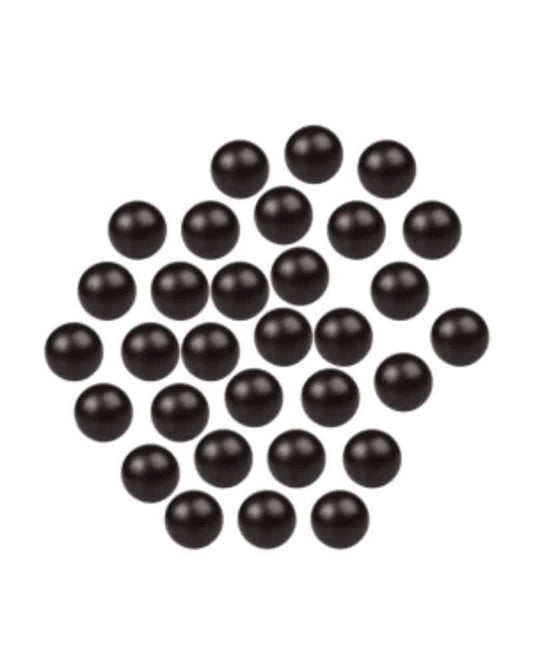 Solid Plastic Balls Black 0.68 Caliber Pack of 100
