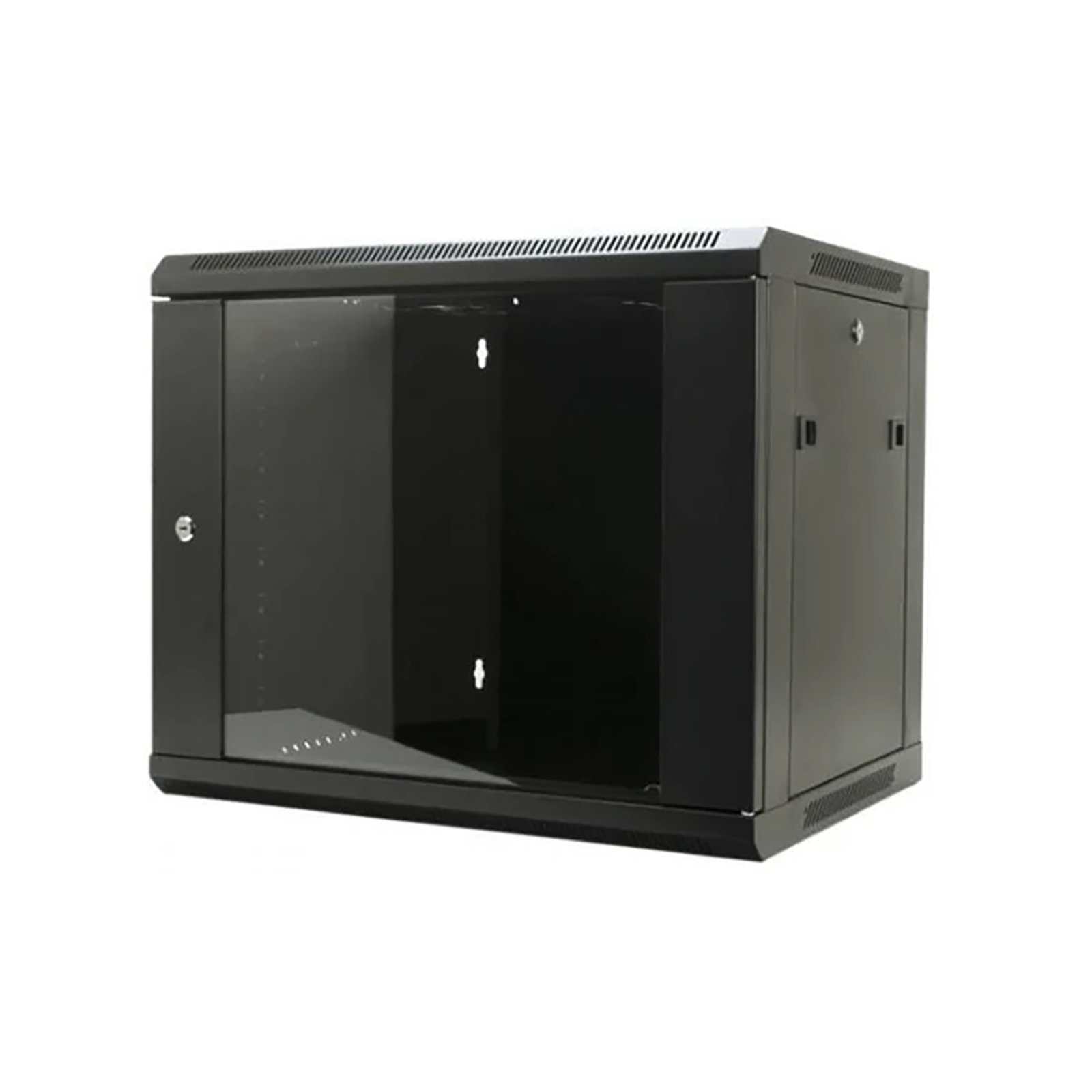 Zone 12U 600mm IP54 Black Wall Mount Cabinet - Guards On Duty Shop & Security Guards