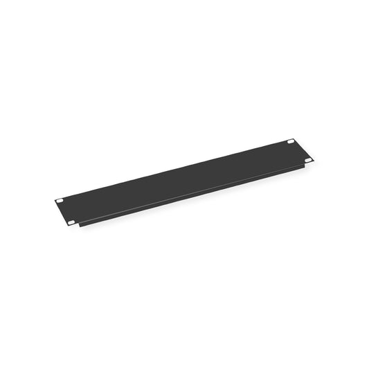 Zone 2U Black Blanking Plate - Guards On Duty Shop & Security Guards