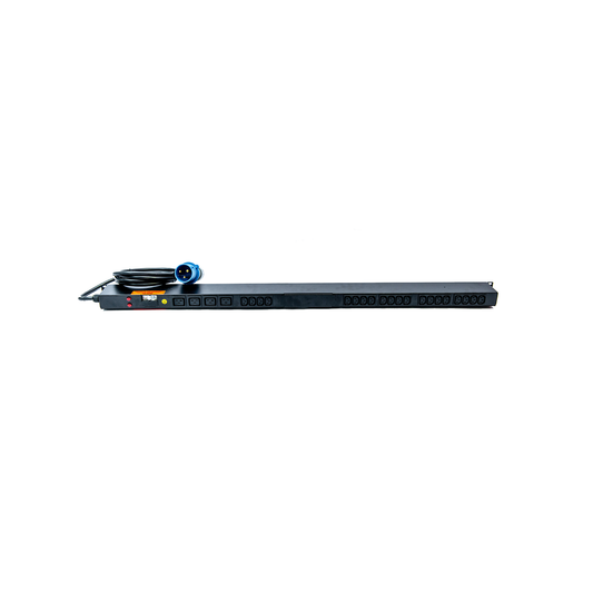 Zone 20+4 Way 32Amp Vertical Mount with Circuit Breaker Cabinet PDU