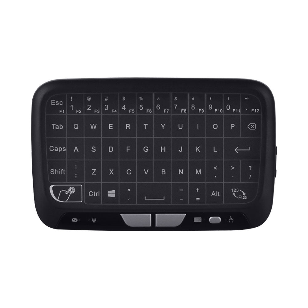 Zoweetek Zw-h18 2.4ghz Wireless Ultra Mini Backlit Touch Pad Keyboard Combo — Zoweetek | Guards on Duty Shop