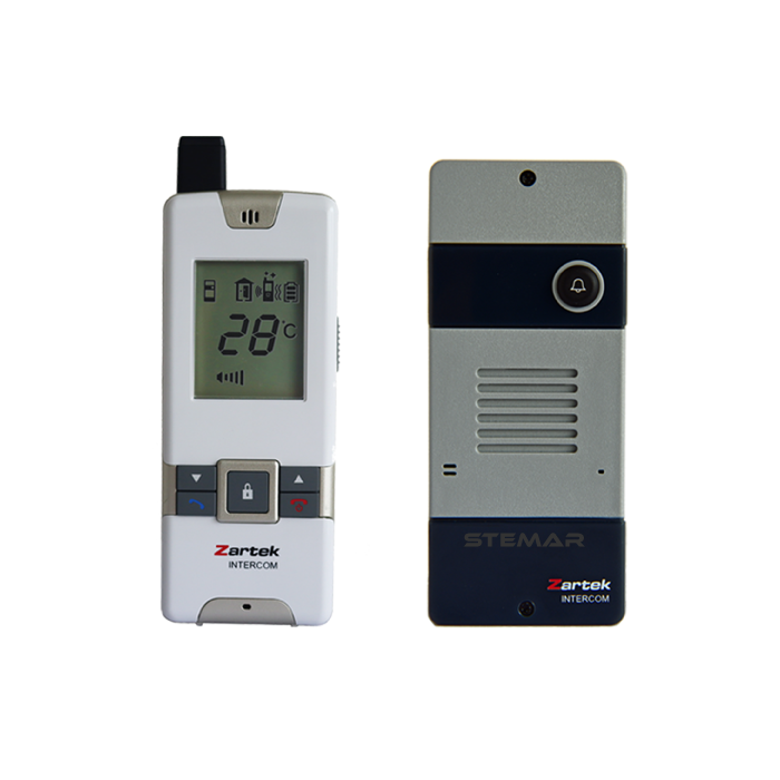 Zartek ZA-660-A One Button Digital Wireless Intercom Kit Gate Station with Handset - Guards On Duty Shop & Security Guards