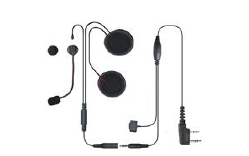 Zartek Helmet headset Quick Disconnect Finger PTT Guards On Duty Security