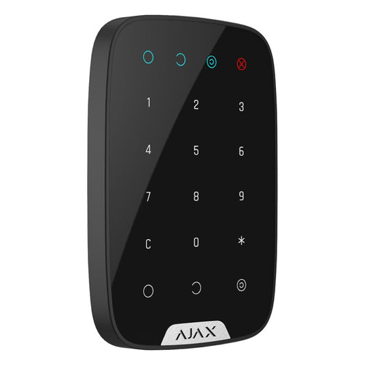 Ajax - Keypad Plus Black - two—way wireless keypad with Prox reader