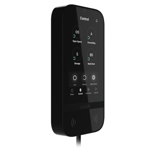 Ajax - Keypad Touchscreen LCD Black