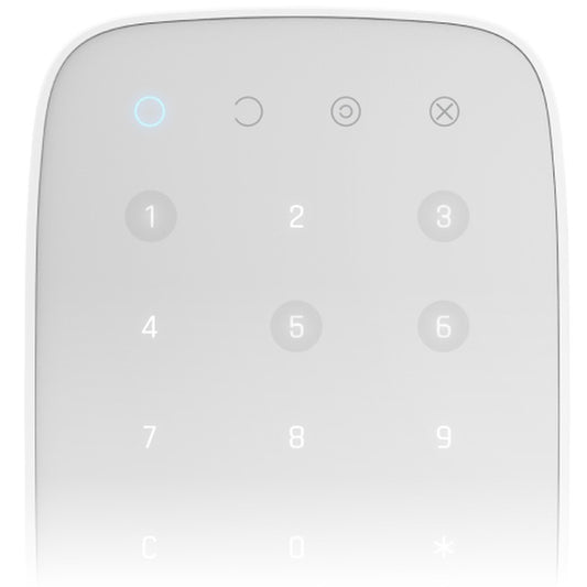 Ajax - Keypad Black - two—way wireless keypad
