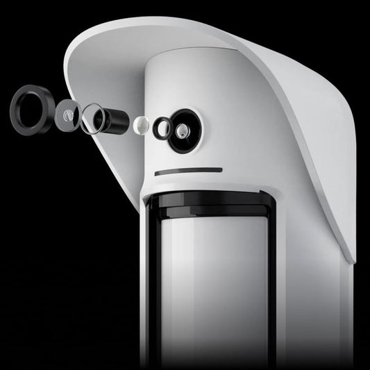 Ajax - MotionCam Outdoor White (Phod)- wireless outdoor motion detector wi...