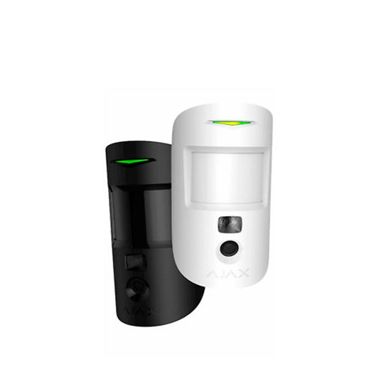 Ajax - MotionCam White - wireless motion detector with visual alarm verifi...