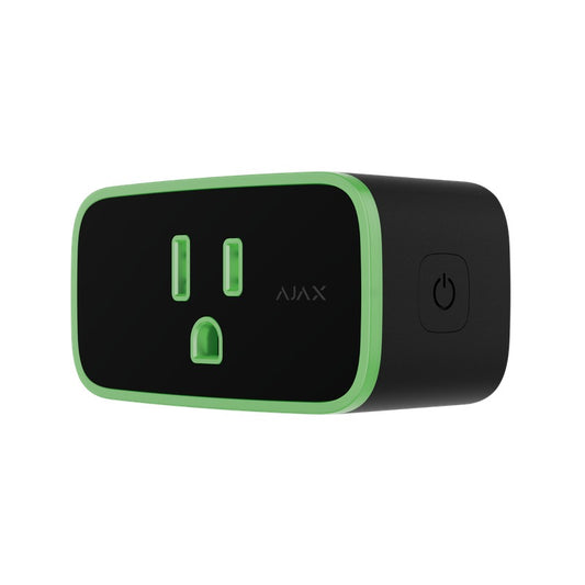 Ajax - Socket Black - wireless smart plug with energy monitor