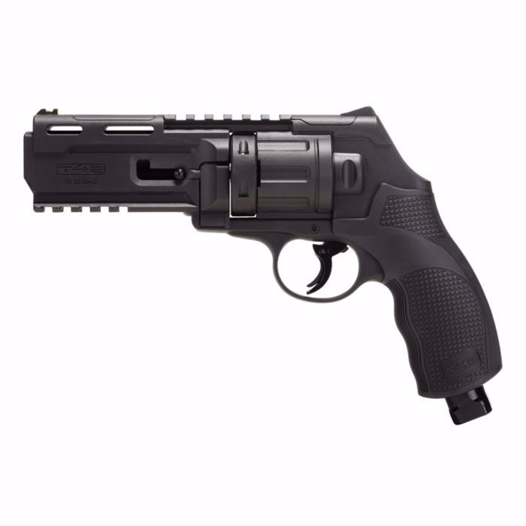 Umarex T4E TR50 Gen2 .50 Cal CO₂ Revolver – 13 Joules Self Defense Marker | Model 2.4058