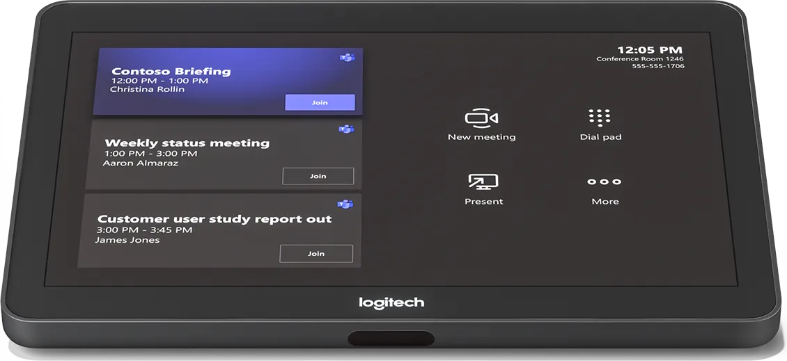 Logitech MTR on Windows Base Kit, including Tap+Cat5e, Lenovo ThinkSmart Core, + 1YR Essential