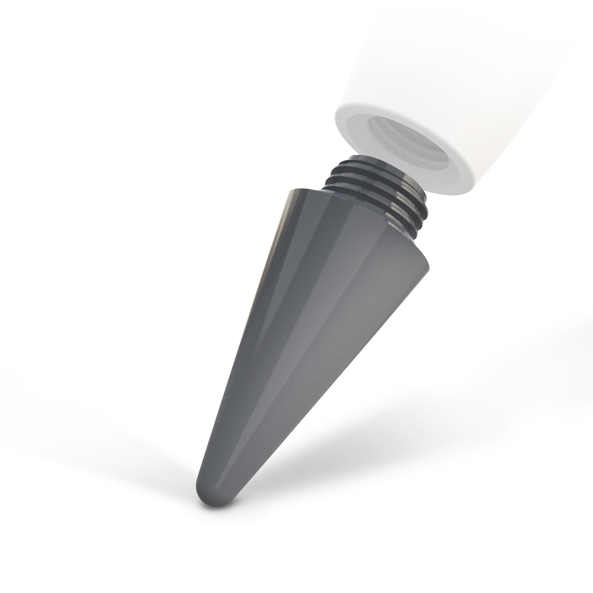 ZAGG-Pro Stylus 2 replacement Tips-pack of 4(retail box)-Grey