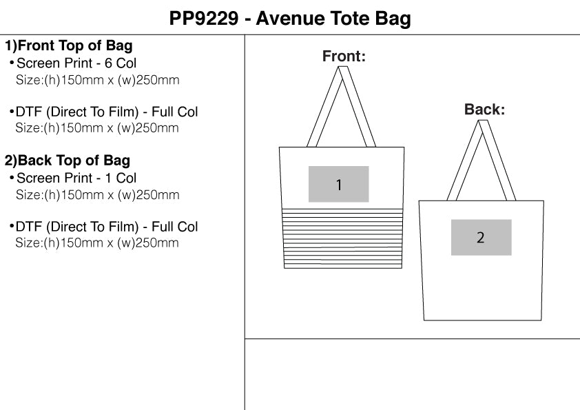 Avenue Tote Bag