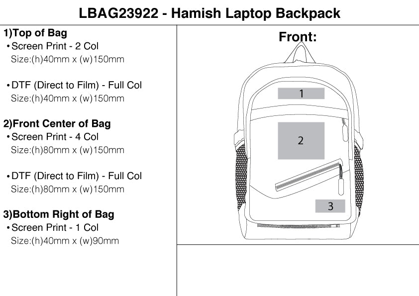 Hamish Laptop Backpack