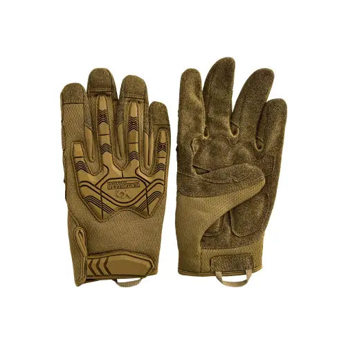 Pyramex Venture Gear Tactical Heavy-Duty Impact Operator gloves, Coyote