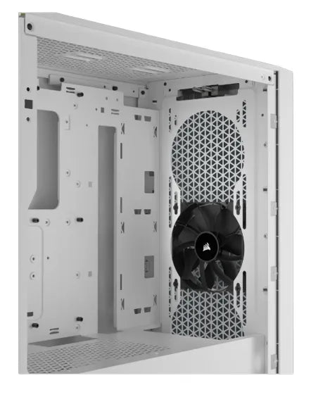 3000D AIRFLOW White Mid-Tower PC Case; 2x 3.5'' |  2x 2.5'' Drive Bays; Up to 360mm Radiator compatible; 2x 120mm fan incl