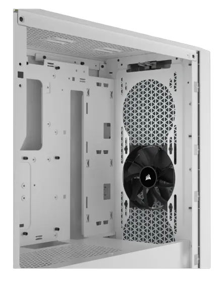 3000D AIRFLOW White Mid-Tower PC Case; 2x 3.5'' |  2x 2.5'' Drive Bays; Up to 360mm Radiator compatible; 2x 120mm fan incl