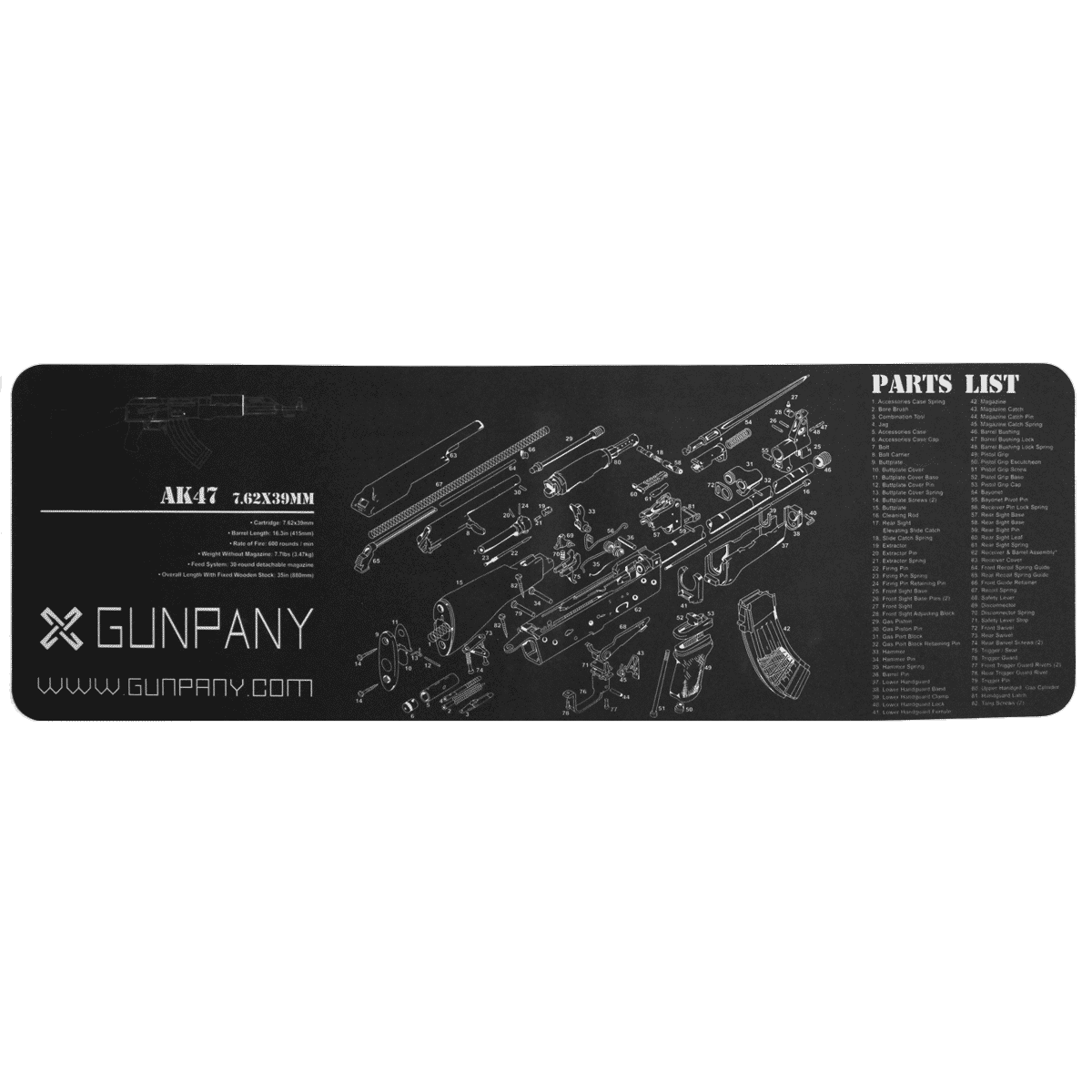 Vector Optics Scbm-04 AK47 Bench Mat