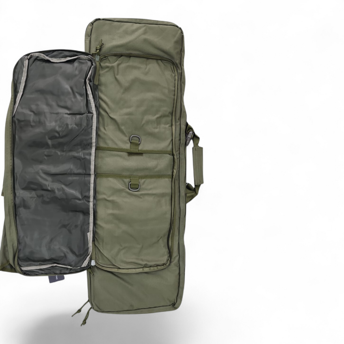 Ballistic Double Gun Case 95cm Green – Tactical Padded Rifle Carry Bag for Two Rifles FAS9-9G