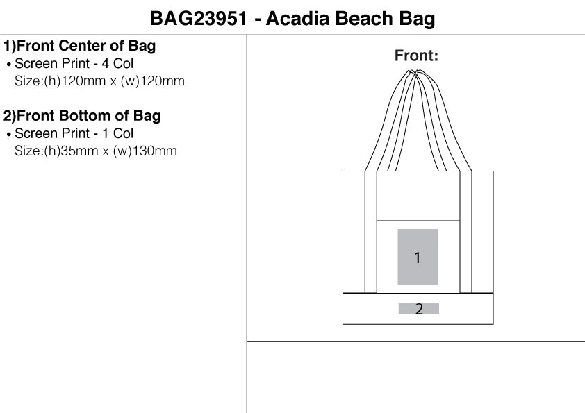 Acadia Beach Bag